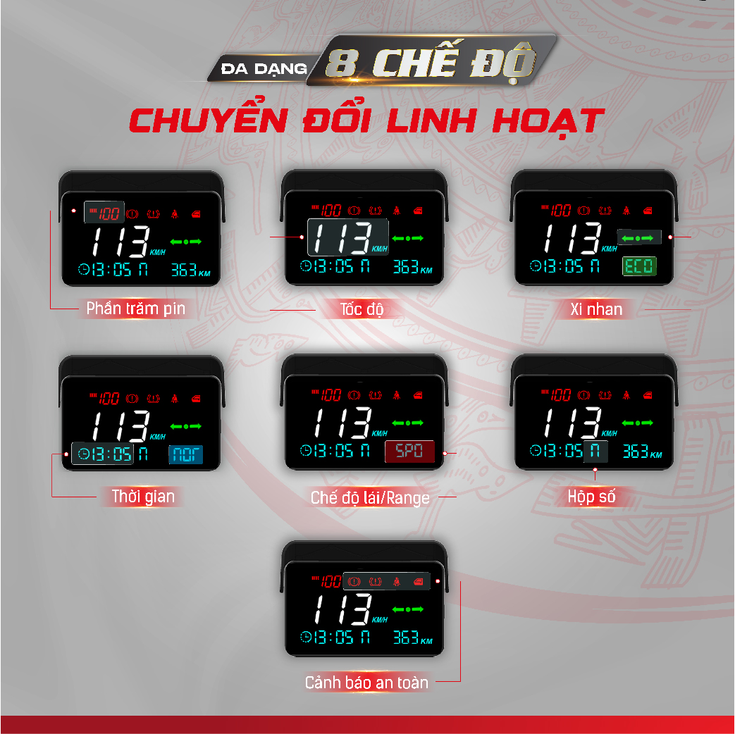 HUD Limogreen hiển thị kính lái